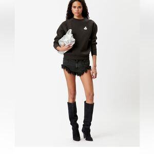 NWT ISABEL MARANT ETOILE ENEIDAO DENIM SHORTS Size XS/34